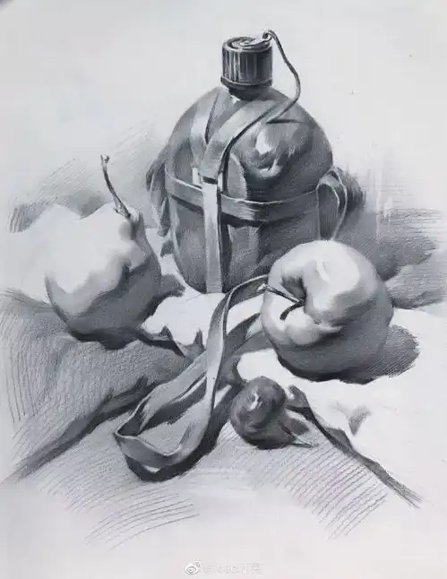 如何把素描画得像要狠抓结构造型透视,那你就是高手了