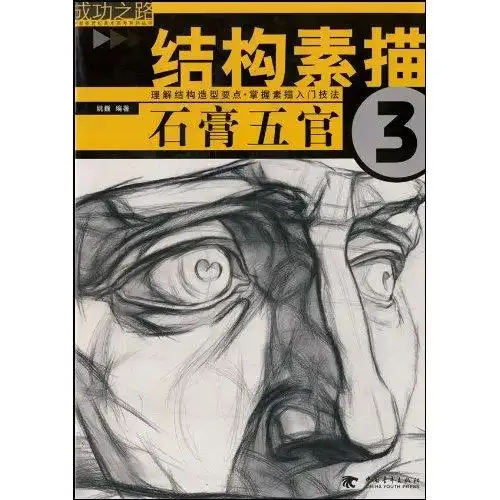 结构素描3石膏五官