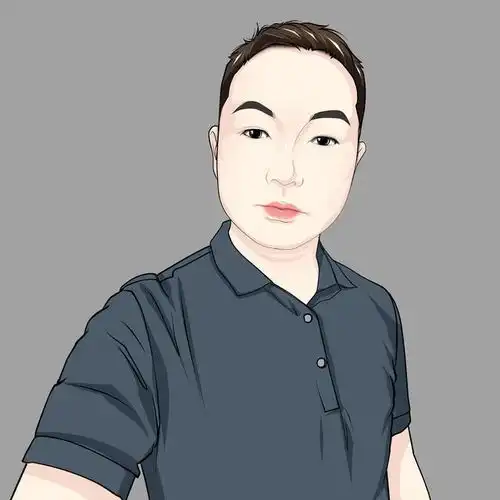 换个新头像换个风格吧,适合中年大叔的简约风真人手绘漫画头像