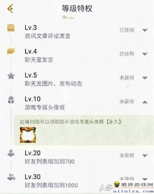 王者荣耀天美又来了一波福利,达到10级即可领取动态头像框
