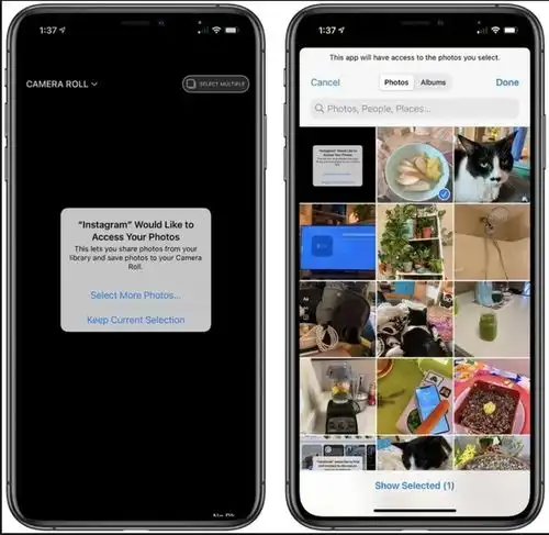 ios14隐私功能指南模糊位置有限的照片访问权限