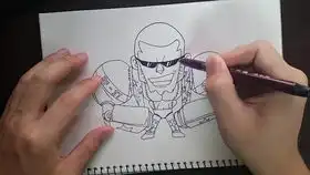 q版艾斯手绘