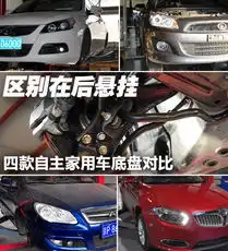 区别在后悬挂四款自主家用车底盘对比