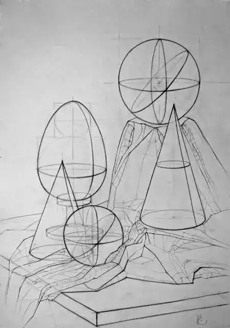 素描结构这样总可以好好学素描了吧