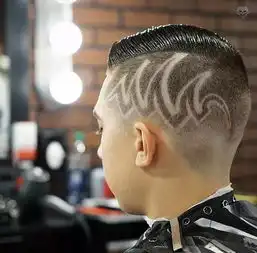 男士个性雕刻发型