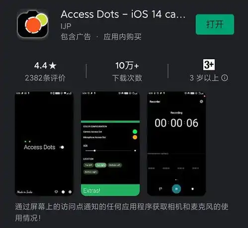 ios14上新增的隐私保护,安卓一个app就实现了