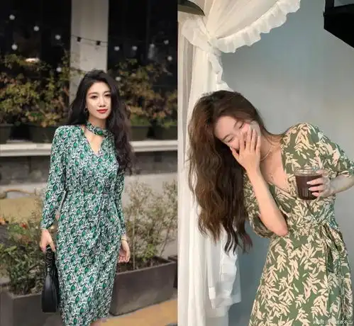 女人要想气质优雅,建议少穿牛仔裤多穿印花裙,高级大方又得体