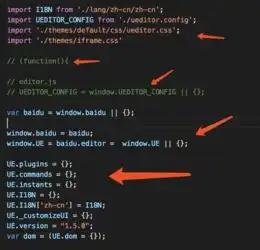 react项目中使用百度编辑器ueditor