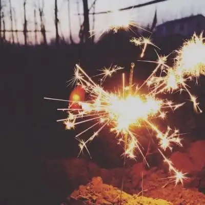 超迷人唯美烟花风景微信头像高清爱情就像月经来一次疼一次
