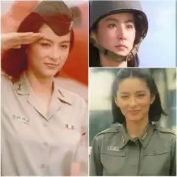 孙俪晒军装照陈思思晒军装照盘点荧屏军装美女