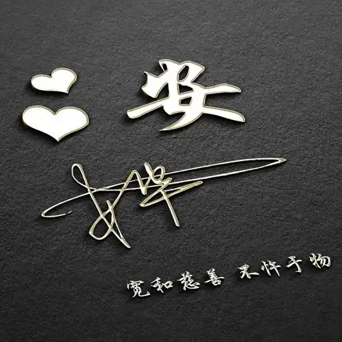2020年该换个微信头像了,最新高端潮流3d签名头像,请带走别客气