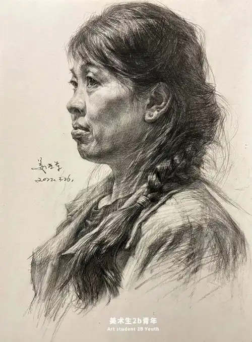 画头像不一定面面俱到,画面中懂得收很重要姜传军