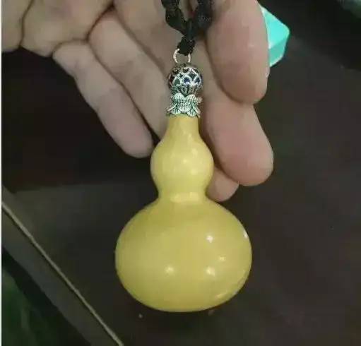 文玩葫芦龙头掉了不如给它镶个佛塔,更好看