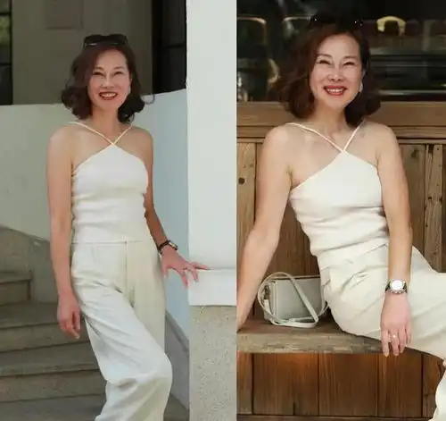 60岁的女人也可以赶时髦,看看这位博主的夏季穿搭,优雅减龄洋气
