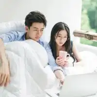 qq头像情侣森系小清新情侣
