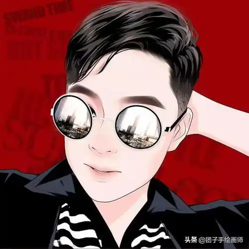 你的微信头像该换换了,减龄帅气幸运,三四十岁男人专属漫画
