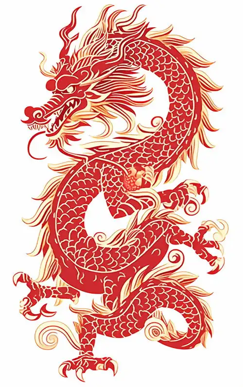 新年龙年素材图片插画背景广告素材下载至来源处