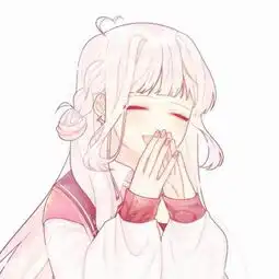 粉色系列女生动漫头像可爱少女心