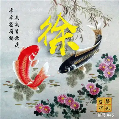 霸气的姓氏头像,有招财的,好好运的等等
