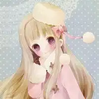 求女生头像卡通歪脑袋