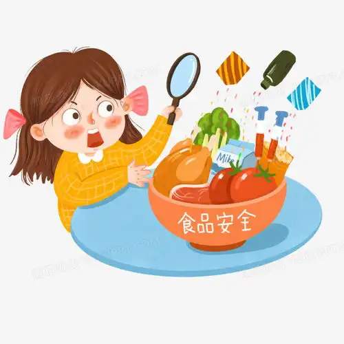 手绘卡通食品安全插画免抠元素png图片素材下载手绘png熊猫办公