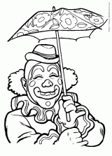 小丑简笔画
