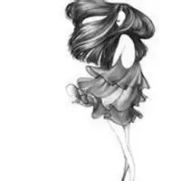 人物头像女素描动画微信头像图片大全