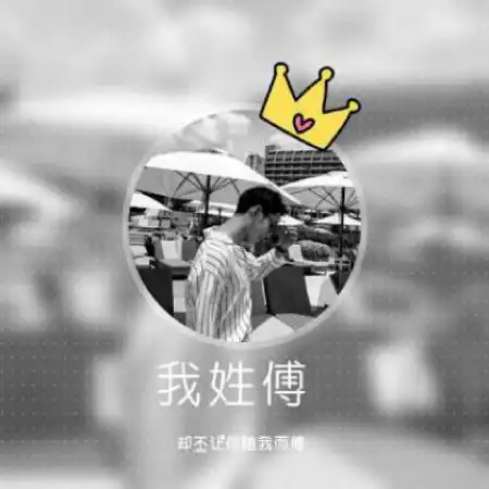 男生姓氏头像,圆形边框加上皇冠加上我姓什么