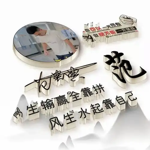 用你的姓氏做头像,十几款精致个性签名微信头像,留下您的名字