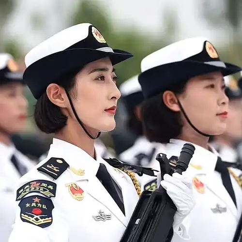 70周年阅兵李温柔订婚两人穿军装拥抱,男方曾是军人还是富二代