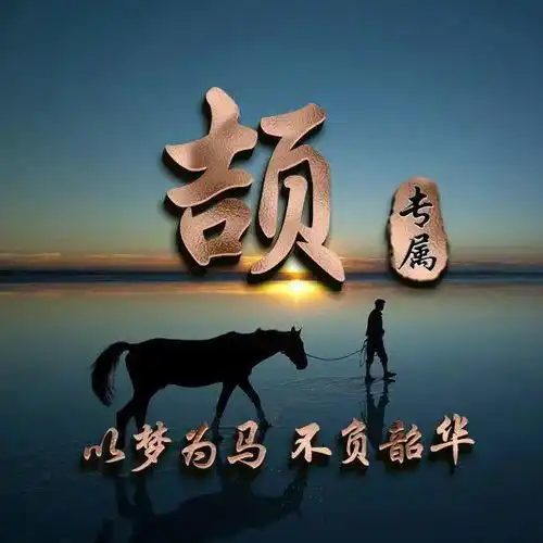 39张姓氏头像以梦为马,不负韶华,暖心励志
