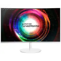 三星c32h711q31.5英寸1800r震撼曲率微边框2k高分曲面显示器液晶显示器产品图片1素材it168液晶显示器图片大全