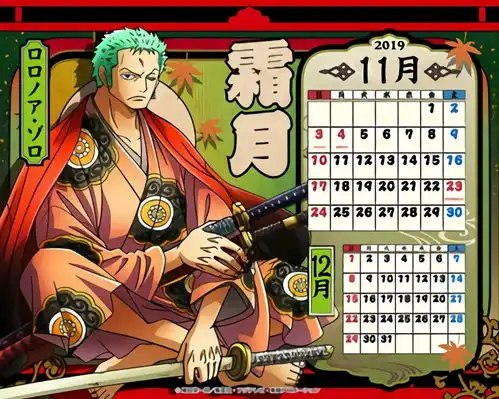 海贼王2019新年日历