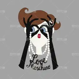 印花矢量图卡通卡通人物女人文字免费素材设计图案原创艺术风psd图片素材下载图芽创意