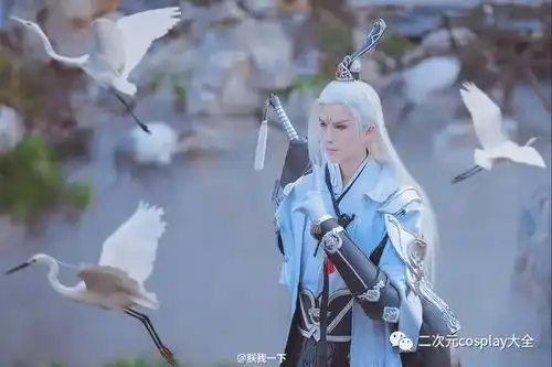 两大古风男神楚留香武当华山cos,这是充满颜值的狗粮