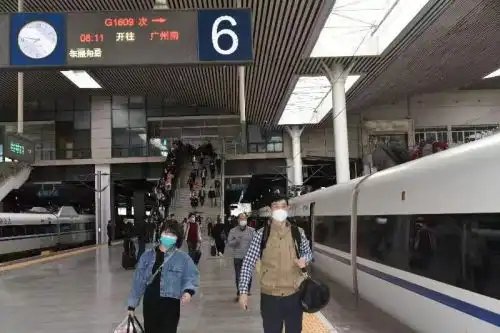 福州火车站4.10新图上线高铁动车闽粤往来更便利
