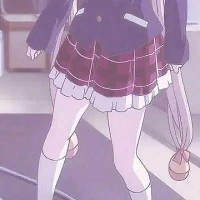 动漫部位女生头像