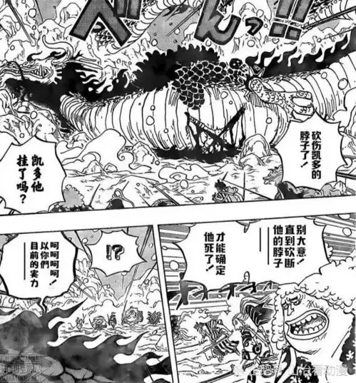 海贼王994话凯多喜欢武士,羡慕白胡子的死法,尾田会实现凯多的愿望
