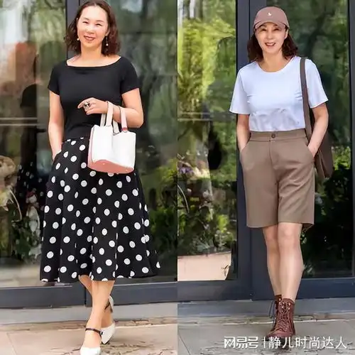 真会打扮的中年女人衣服不花,搭配不复杂,惊艳了时光