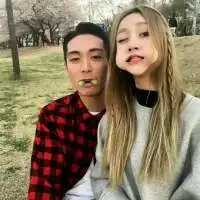 情侣双人拍照搞怪姿势微信头像图片大全