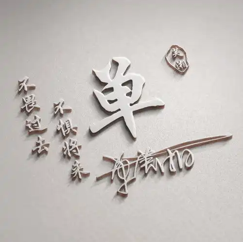 微信头像姓氏头像,二十多款高清精致连笔签名头像,有你的吗
