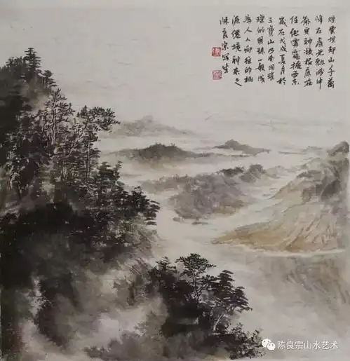 陈良宗山水画里有不为人知的修行法门