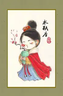花与十二星座古风系列下