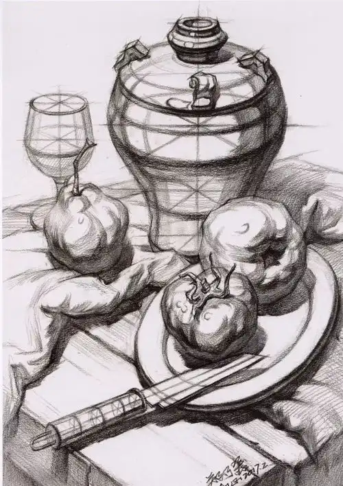 送你百张高清素描结构图,联考前再拉你一把