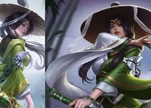 玩家自制英雄海报,王昭君御姐风,婉儿异域公主