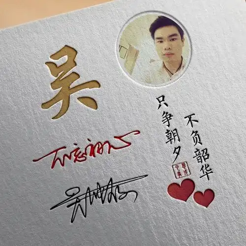 你的微信头像该换了,专属高端大气励志姓氏头像,请查收
