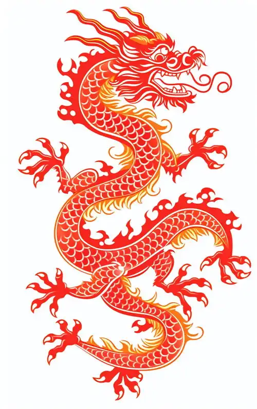 新年龙年素材图片插画背景广告素材下载至来源处