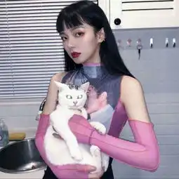 超酷霸气欧美范女生头像