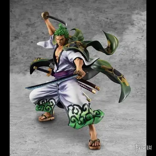 海贼王索隆十郎持刀手办赏飒爽英姿霸气外露