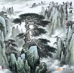 进门挂什么字画好山水国画打造家居美景